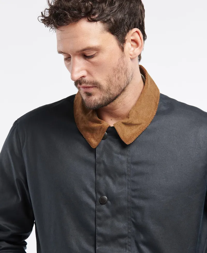 Barbour Men's Milton Wax Jacket-1